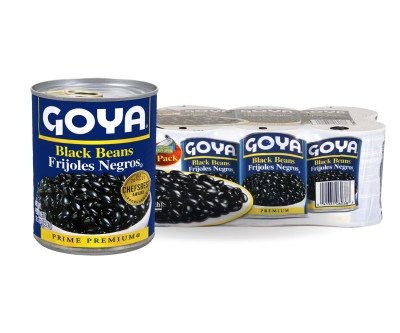 Delicious Goya Black Beans - Pack of 8