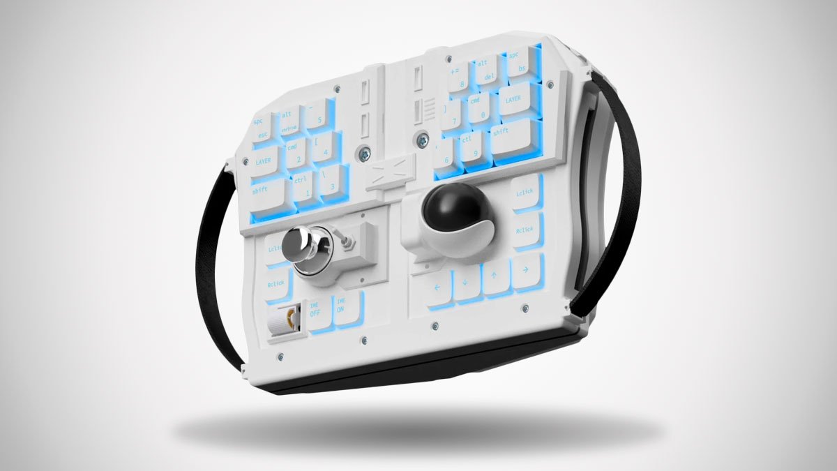 Grab Shell Morphing Keyboard