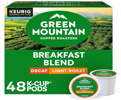 Smooth Decaf Breakfast Blend - 48 K-Cup Pods for Keurig