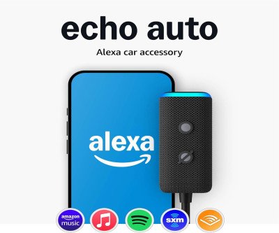 Hands-Free Alexa for Your Car - Echo Auto Voice Assistant