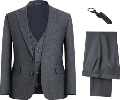 Adjustable Waist Boys Suit Set for Weddings & Communion