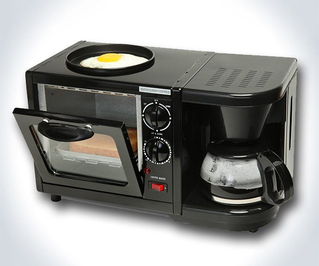 Hat Trick Breakfast Station