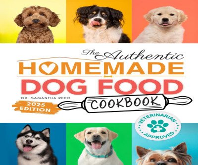 Healthy Homemade Dog Food: Vet-Approved Recipes for Happy, Healthy Dogs