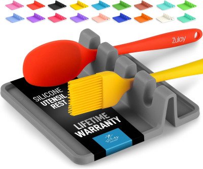 Heat-Resistant Silicone Spoon Rest for Your Kitchen