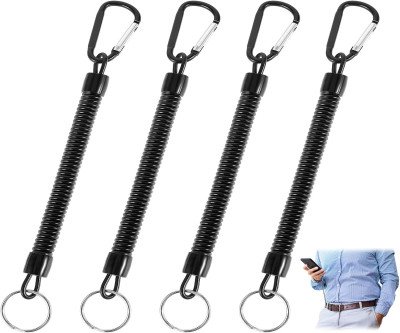 Heavy Duty Coiled Lanyard Set for Your Essentials