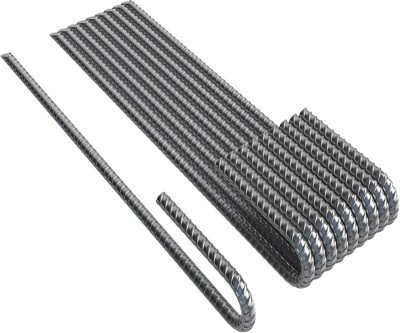 Heavy-Duty J-Hook Rebar Stakes for Rock-Solid Ground Anchors (10-Pack)