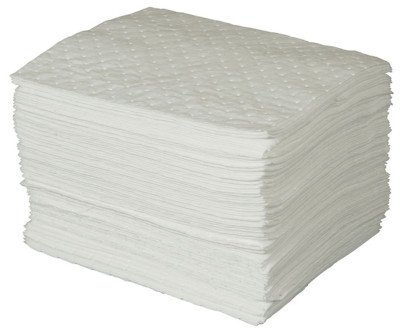 Heavy-Duty Oil Absorbent Pads - 100 Count Protection
