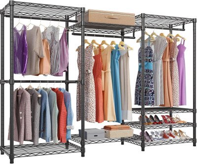 Transform Your Space with Heavy Duty Portable Closet Organizer