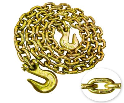 12,000 lbs Heavy Duty Transport Chain - Secure Cargo Tie-Down System