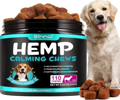 Calm Your Dog Naturally: Hemp Anxiety Relief Chews