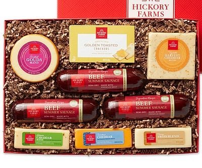 Hickory Farms Meat and Cheese Gift Box
