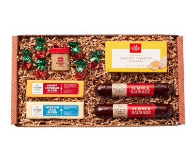 Perfect Charcuterie Spread: Hickory Farms Meat & Cheese Gift Basket