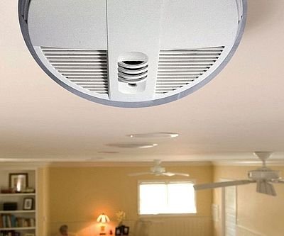 Hidden Camera Smoke Detector