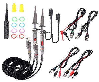High-Precision Oscilloscope Probe Kit - 100MHz Bandwidth