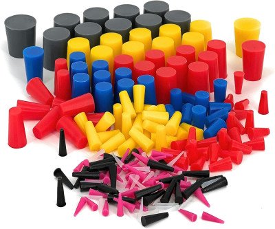 The Ultimate 235-Piece Silicone Plug Set for High-Temp Applications