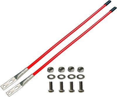 High-Visibility Snow Plow Blade Guide Markers