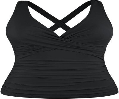 Flattering Support Tankini Top with Tummy Control