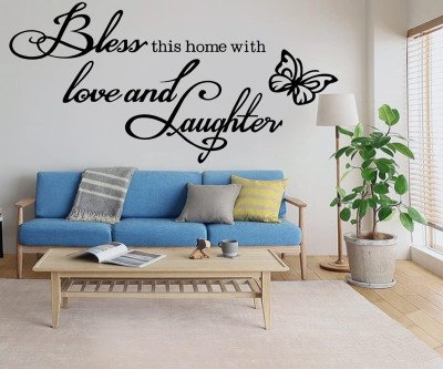 Home Decor Inspirational Quote Wall Decal