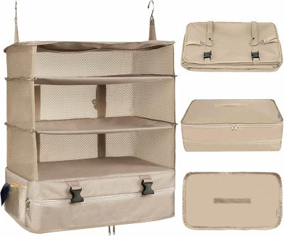Hotel-Style Closet in Your Suitcase: Hanging Travel Organizer