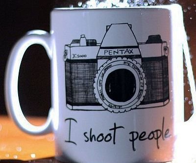 I Shoot People Mug