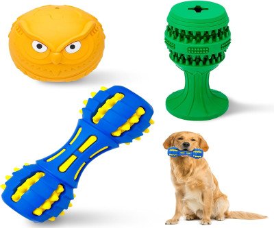 Indestructible Dog Chew Toys Set - Tough Enough for Aggressive Chewers
