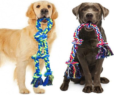 Indestructible Dog Rope Toys for Aggressive Chewers