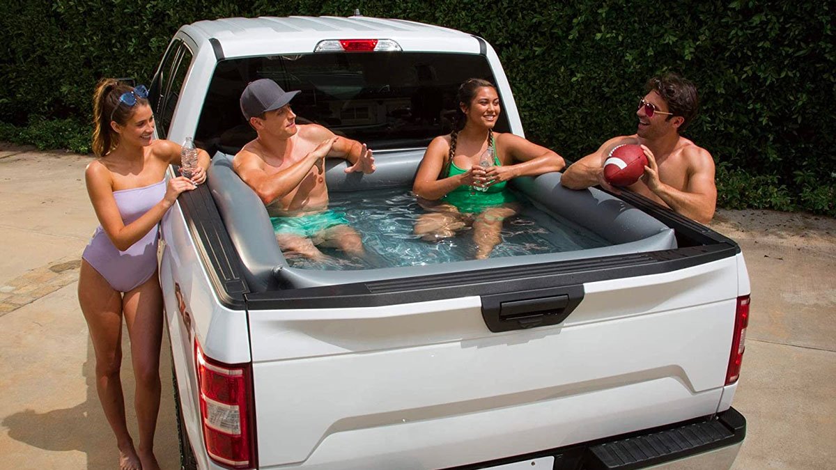 Inflatable Truck Bed Pool