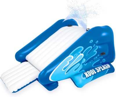 Make a Splash with This Inflatable Water Slide Pool Play Center