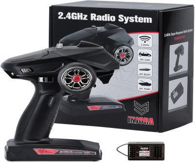 Precision RC Control: 2.4GHz Transmitter with Gyro Stability