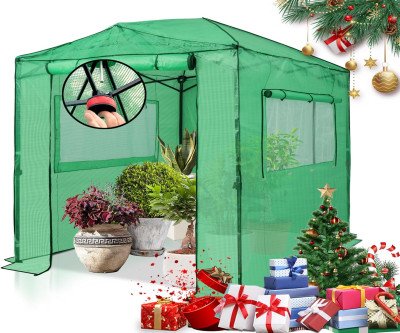 Instant Garden Protection: 8x6 Pop-Up Greenhouse