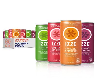 Taste the Fizz with IZZE Sparkling Juice Variety Pack