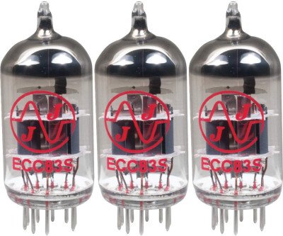 Rich Balanced Tone: JJ 12AX7 Vacuum Tube 3-Pack