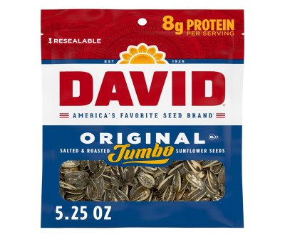 Jumbo Roasted Salted Sunflower Seeds: Keto Crunch, 12-Pack