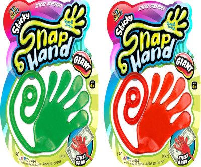 Jumbo Sticky Hands: Stretch, Stick & Play Fun - 2 Pack
