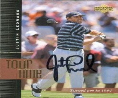 Own a Piece of Golf History: Justin Leonard Autograph Card