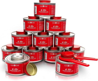 Keep Food Warm for 6 Hours - Chafing Fuel Set