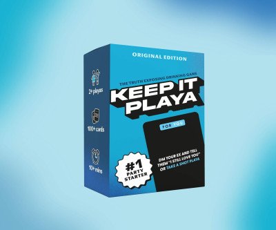 Keep it Playa: 100-Card Drinking Game That Breaks the Ice