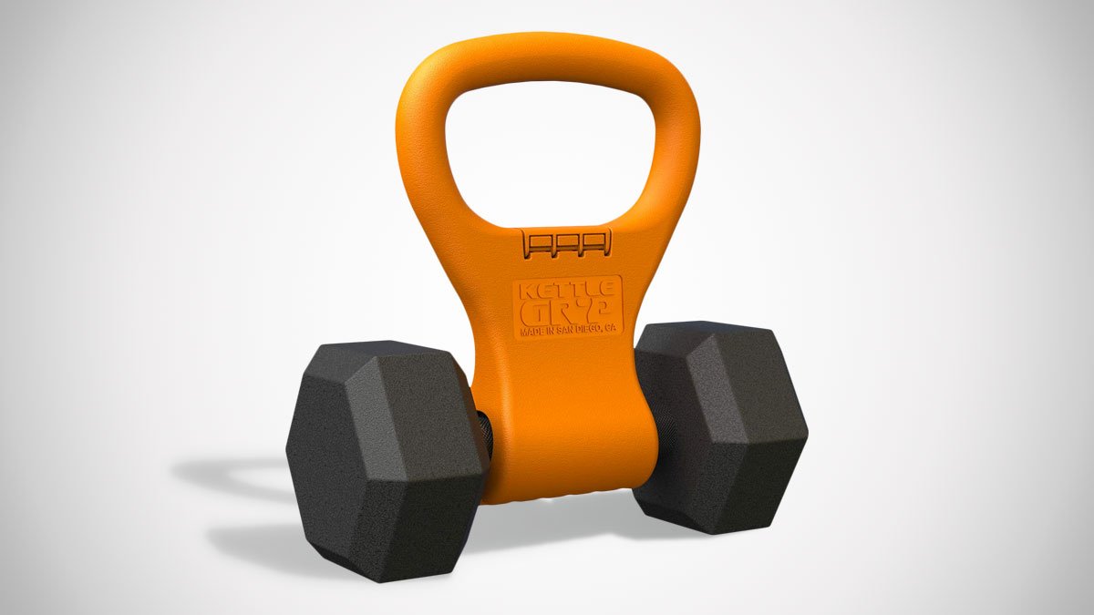 Kettle Gryp - Turn Dumbbells Into Kettlebells