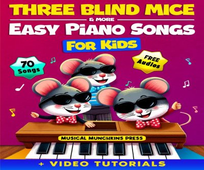 Kids Master 70 Nursery Rhymes on Piano with Fun Videos