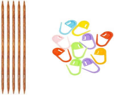 Precision Knitting Needles Set with Stitch Markers