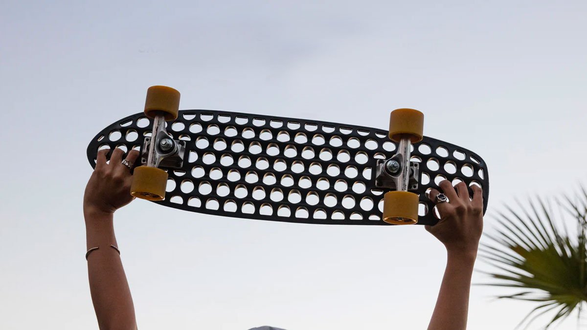 Lander Recycled Ocean Fishing Net Skateboards