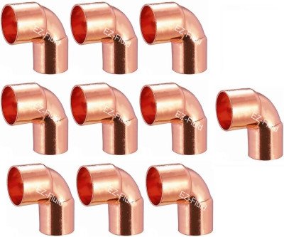 Lead-Free Copper Elbow for Safe Plumbing Connections