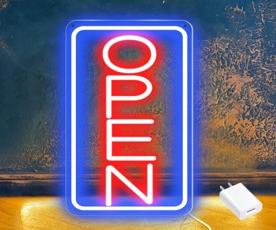 Attract More Customers with Bright LED Open Sign