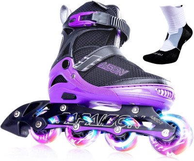 Light-Up Adjustable Roller Skates: Years of Rolling Fun