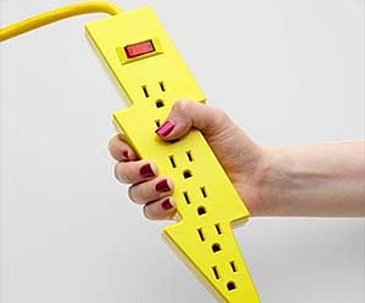 Lightning Bolt Power Strip