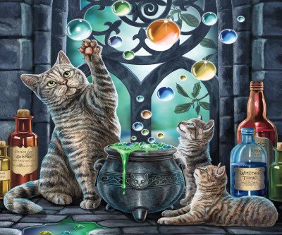 Stunning Lisa Parker Foil Puzzle - 500 Piece Challenge