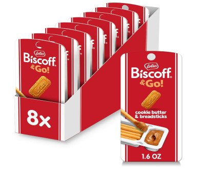 Indulge in Lotus Biscoff & GO Snack Pack