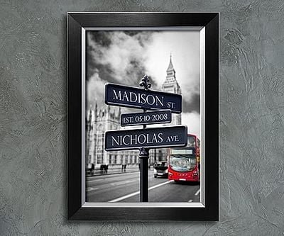 Lover's Roadcrossing Sign