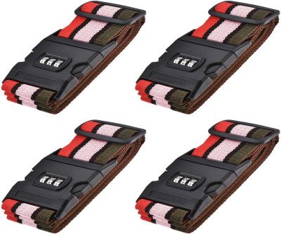 Luggage ID & Security Straps - 4 Pack