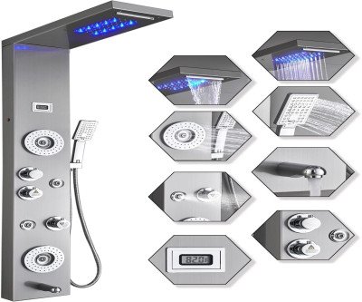 Luxury Shower Panel Tower with LED & 6 Functions